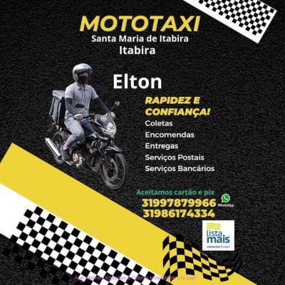 "Elton - Motoboy e Mototaxi"